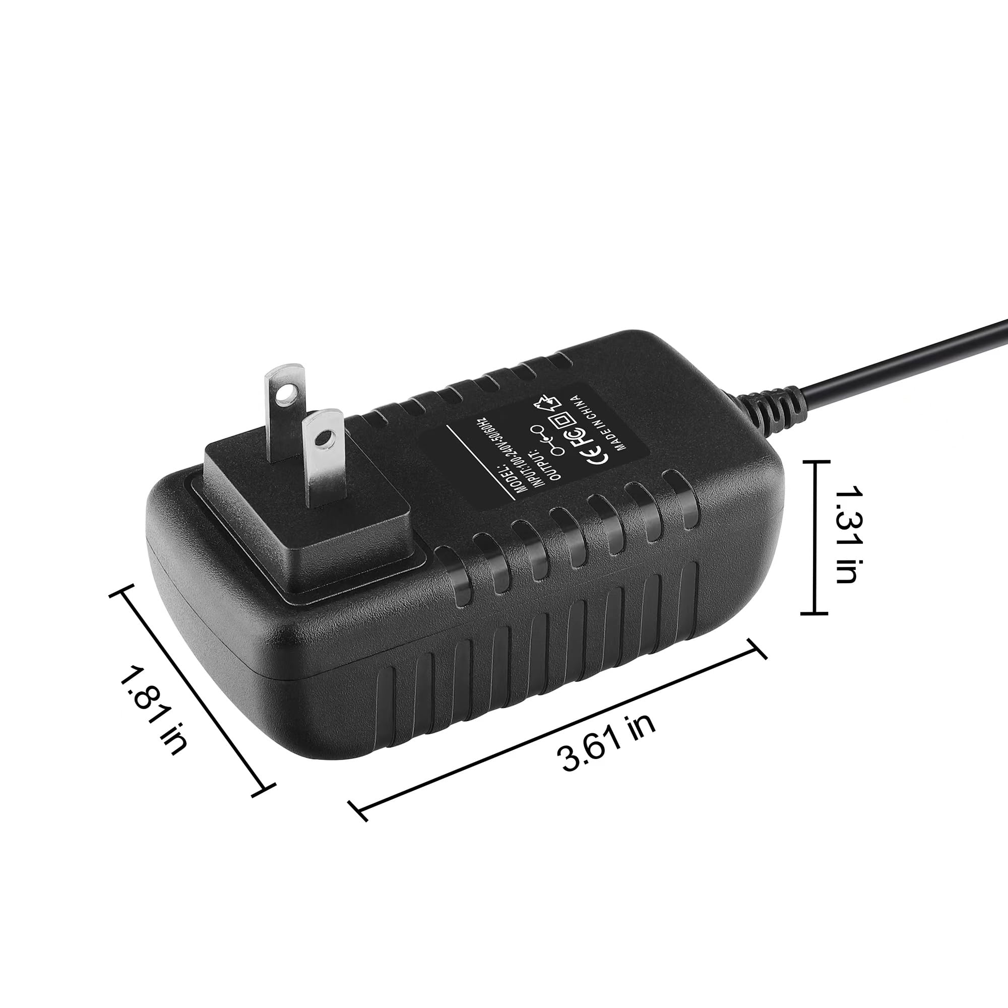 XWNV 29.4V Cahrger Input 100-240V AC/DC Round Plug Replacement Charger Compatible with 24V 25.2V 25.9V 7S Lithium Battery Pack