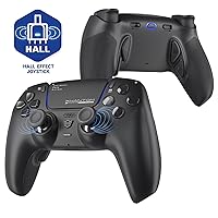 Vista 10 de HEXGAMING PHANTOM Pro Controller with 4 Remappable Buttons, 6 Remapping Profiles, 8 Interchangeable Analog Stick, and Adjustable Triggers Compatible