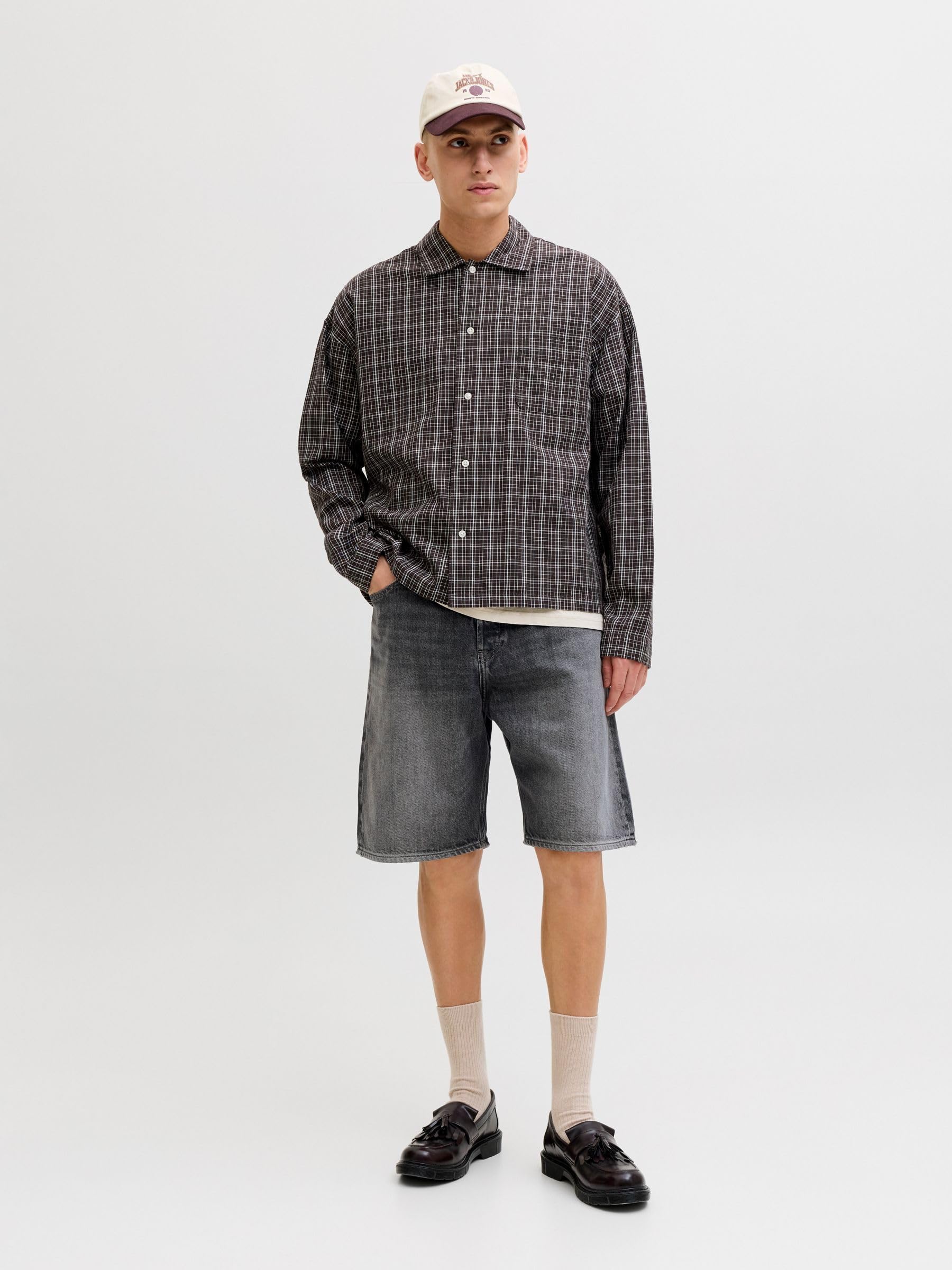 JACK & JONES Jjialex-Pantaloncini Jjoriginal Am 300 SN Uomo