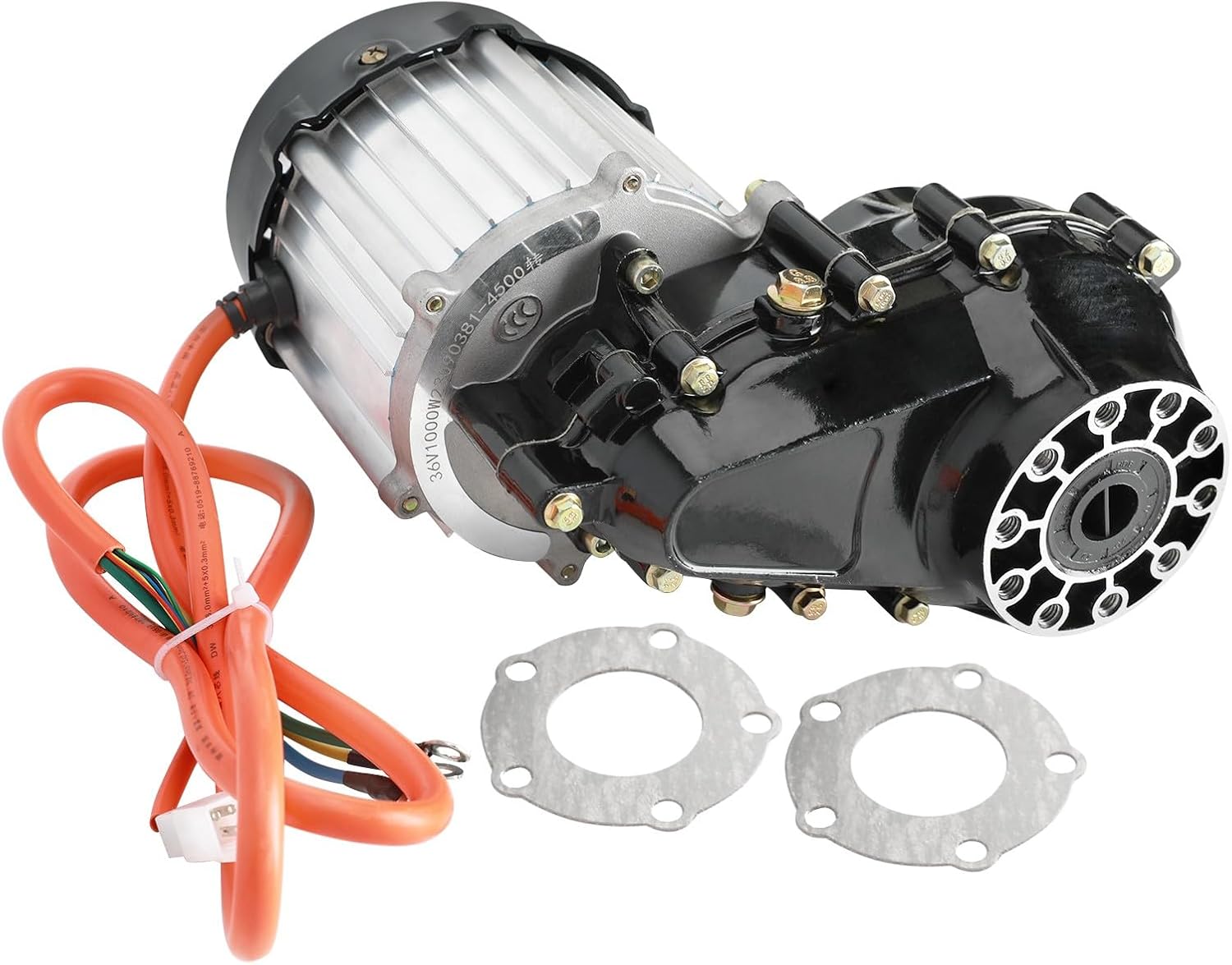 Efficient and Versatile 36V 1000W Brushless DC Motor and Differential Gear Box for Electric 4 Wheelers ATV Quad Go Kart Scooter Tricycles