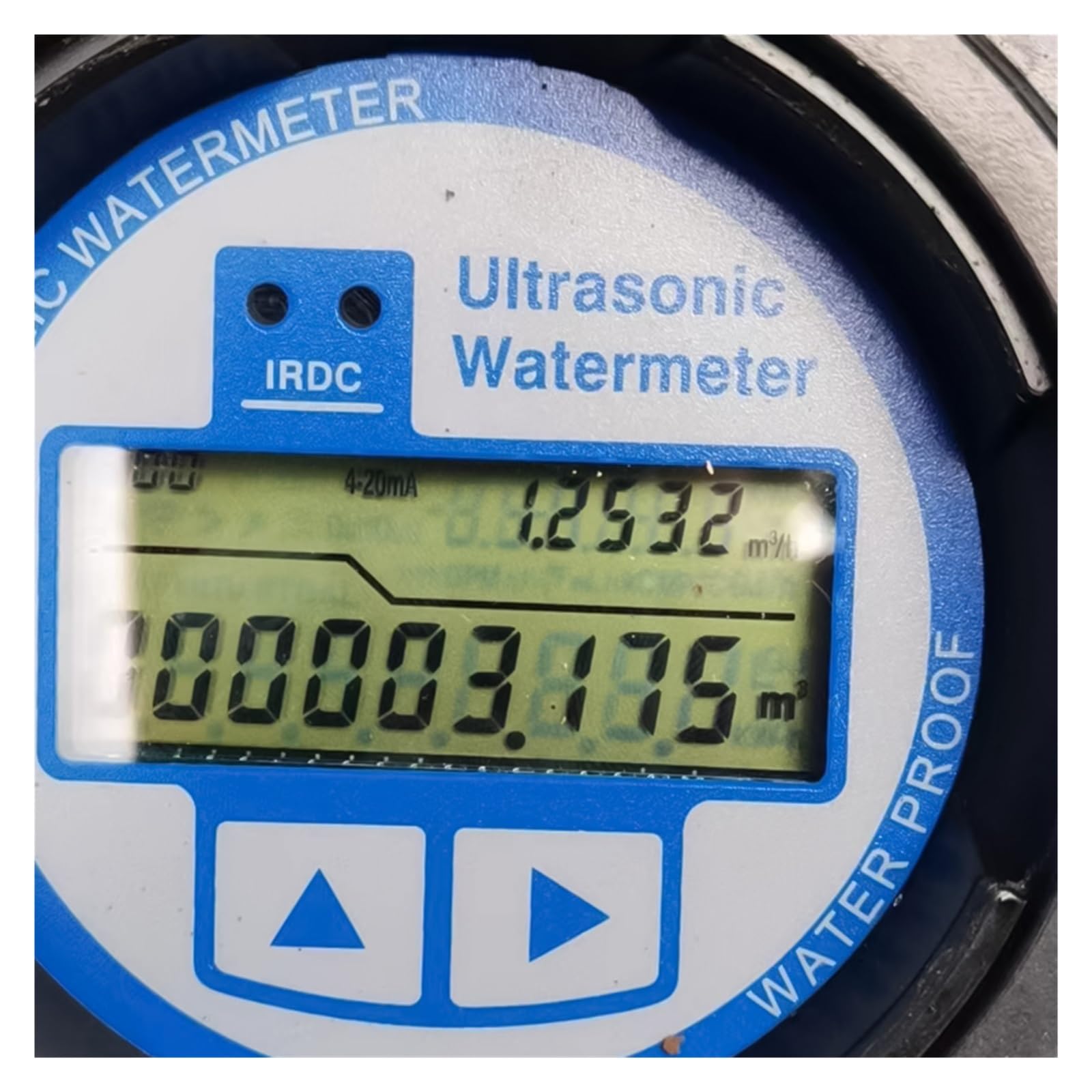 Wasserdurchflussmesser ASW-1 Ultraschall-Flüssigkeitsdurchflussmesser, RS485/USART, kleiner Durchmesser DN15–40 mm, Gewindeanschluss, Kupferrohr, intelligenter Wasserzähler(DN15)