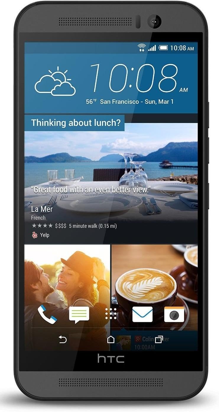 HTC ONE M9 32GB Unlocked (GSM Only, No CDMA) 20MP Camera Smartphone, Gunmetal Grey