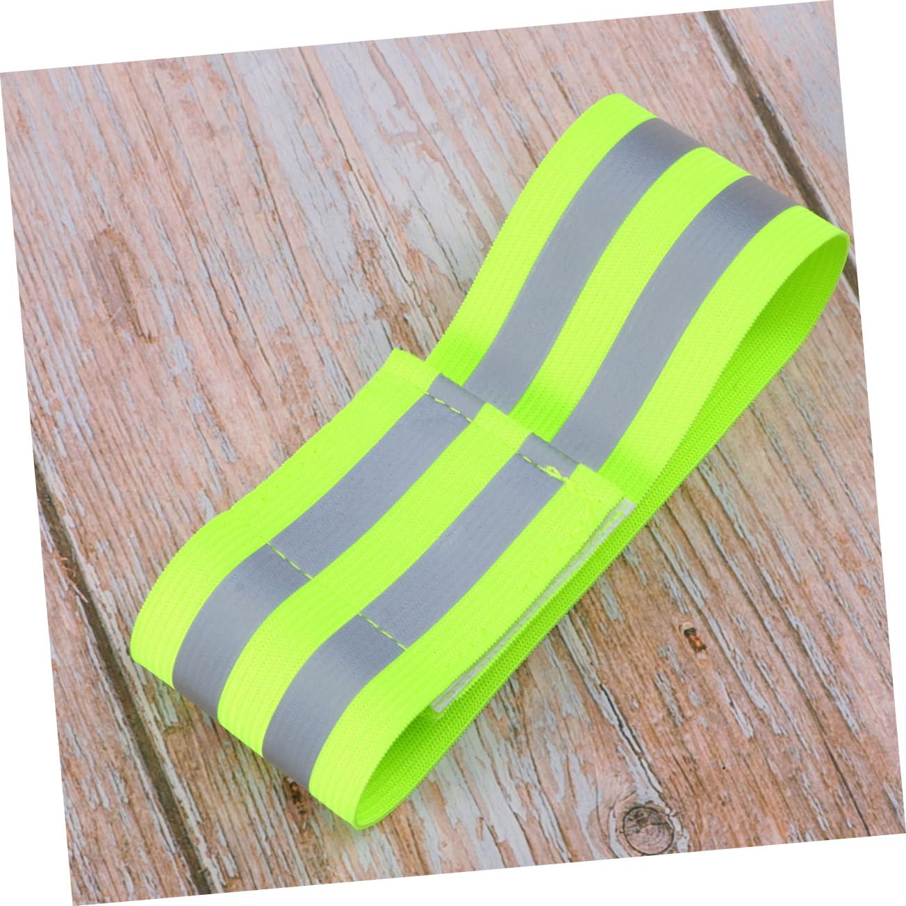 Sosoport Bandes réfléchissantes Bande réfléchissante Confortable Bracelet réfléchissant Bracelet reflechissant etendoir Running Bandes de Cheville réfléchissantes Green