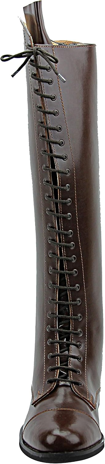 Women Ladies Florance Field Horse Riding Boots Stylish Fashion Equestrian Brown
