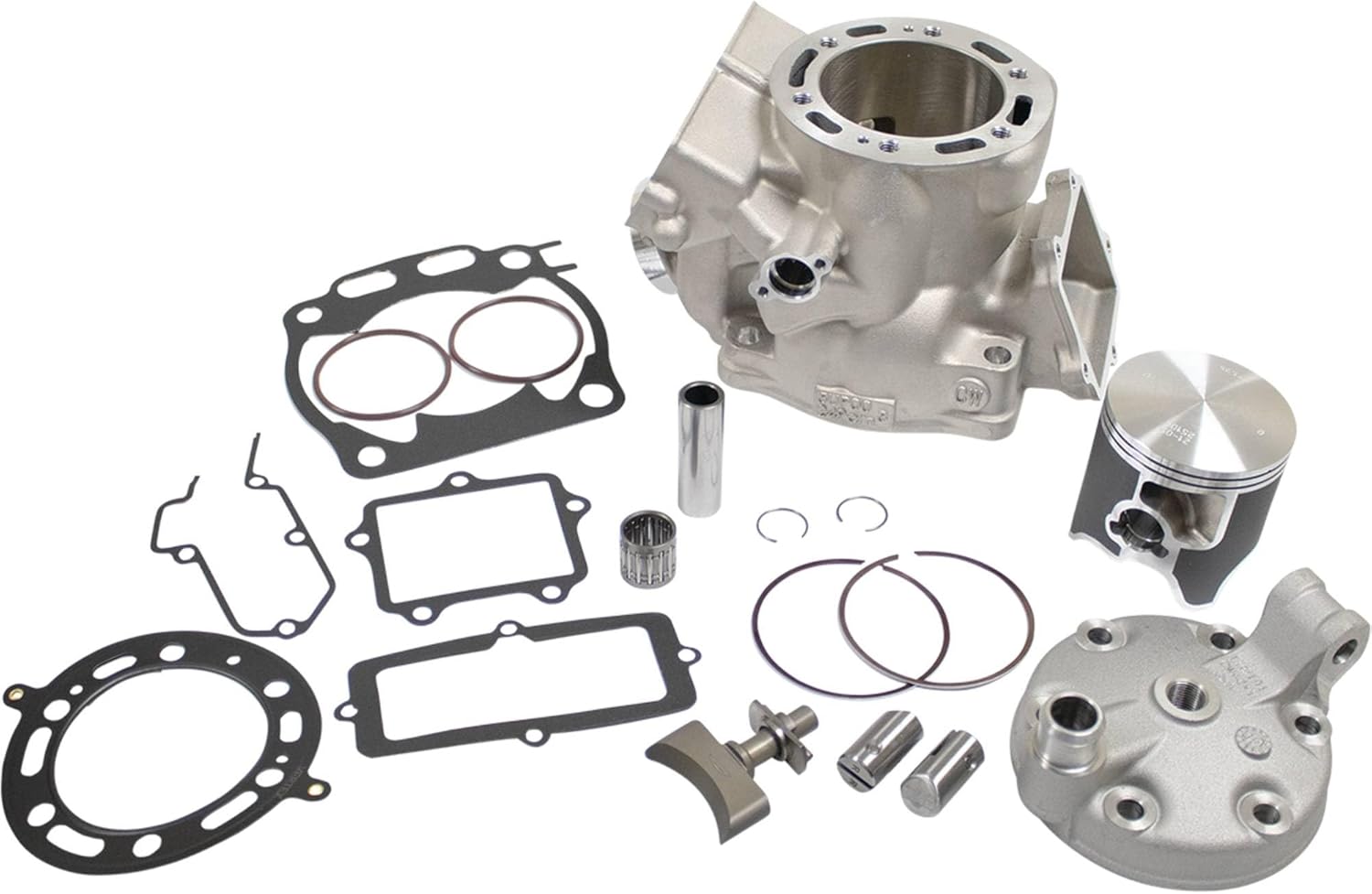Cylinder Works 21009-K01 Big Bore Cylinder Kit Compatible With/Replacement For Yamaha YZ 250 1999-2023 STD Compression Ratio, 72 mm Cylinder Diameter, 295 cc Displacement, 5.60mm Size Over Standard