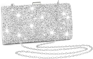 Rhinestone Clutch Purse Bling Evening Bag for Women Formal Dress Wedding...