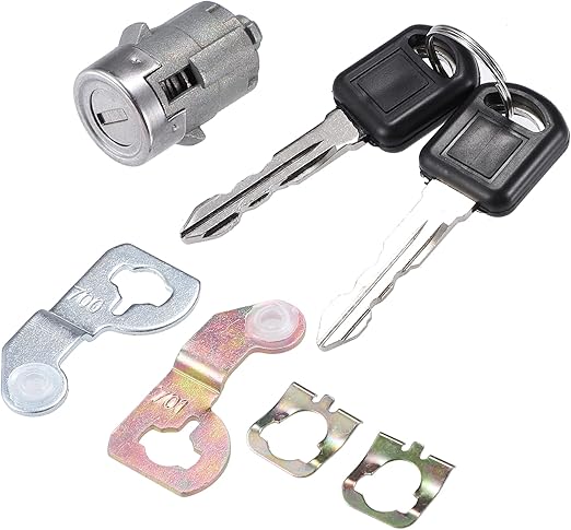 New GM OEM Chevy Ignition/Doors/Trunk Lock Key Cylinder Set With Keys To Match E - Foto 9