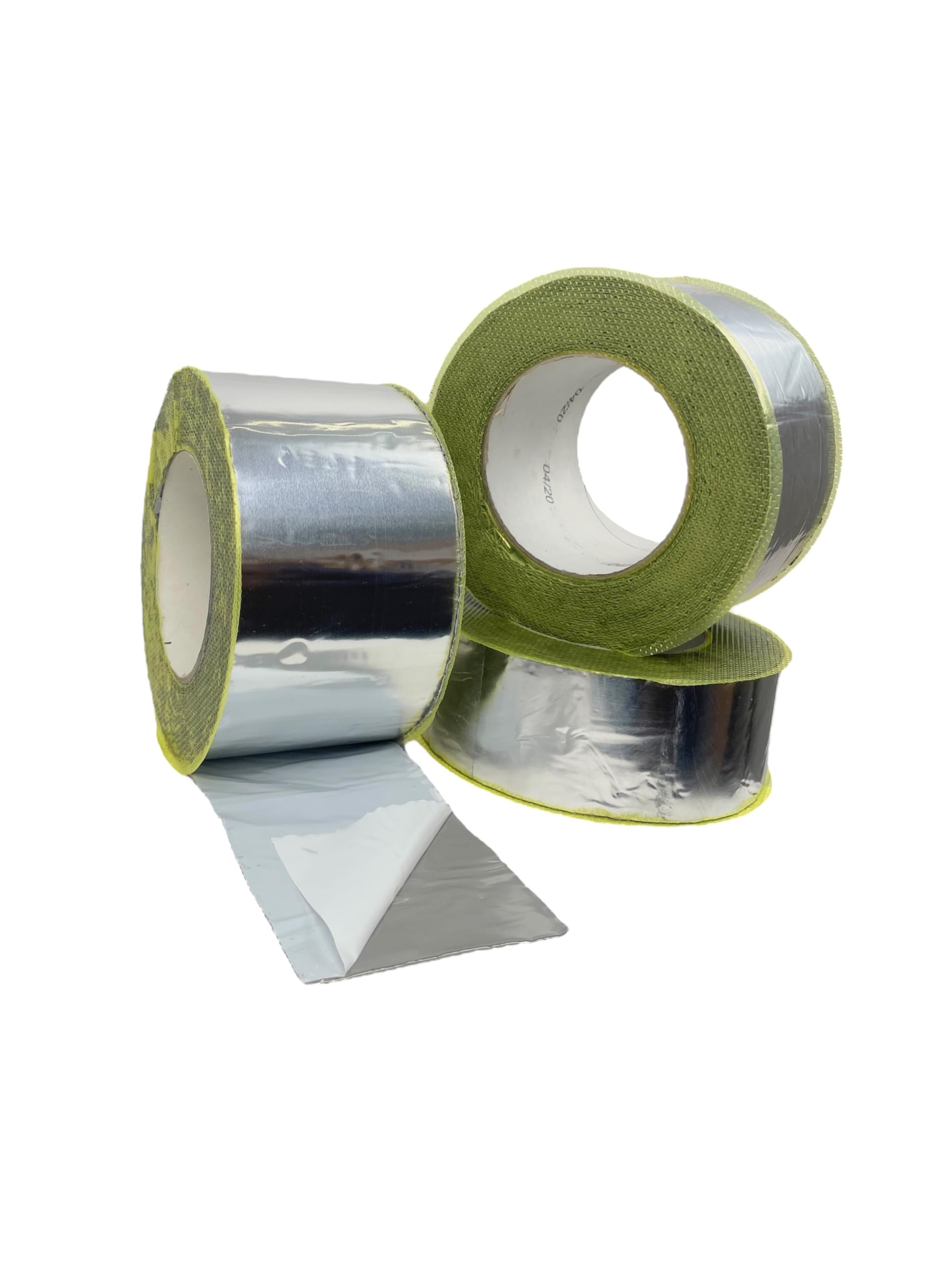Alu Butyl Dichtband 50mm / 75mm / 100mm x 10m – Selbstklebend, Wasserdicht, UV-beständig – Reparaturband für Dach Fenster Rohr Wohnmobil Boot – Aluband Extra Stark Butylband (50mm - 10m)