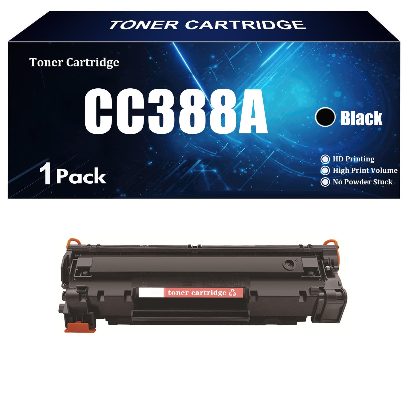 Cartouche toner CC388A noir résout les problèmes d'impression sur HP M1136