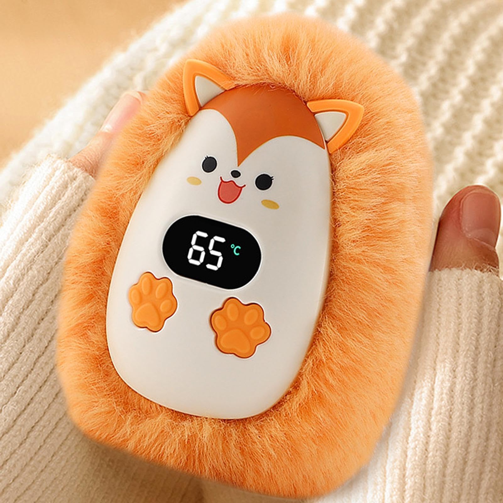 Scaldamani invernale ricaricabile tramite USB | Design animale con riscaldamento della mano, scaldabagno intelligente design divertente | per uso domestico, campeggio e passeggiate