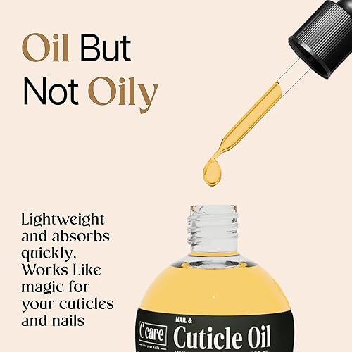 Miniatura 7 de C CARE Aceite de cutícula para uñas  Aceite de uñas de leche y miel  Repara hidrata y fortalece las uñas y cutículas durante la noche  Gotero y