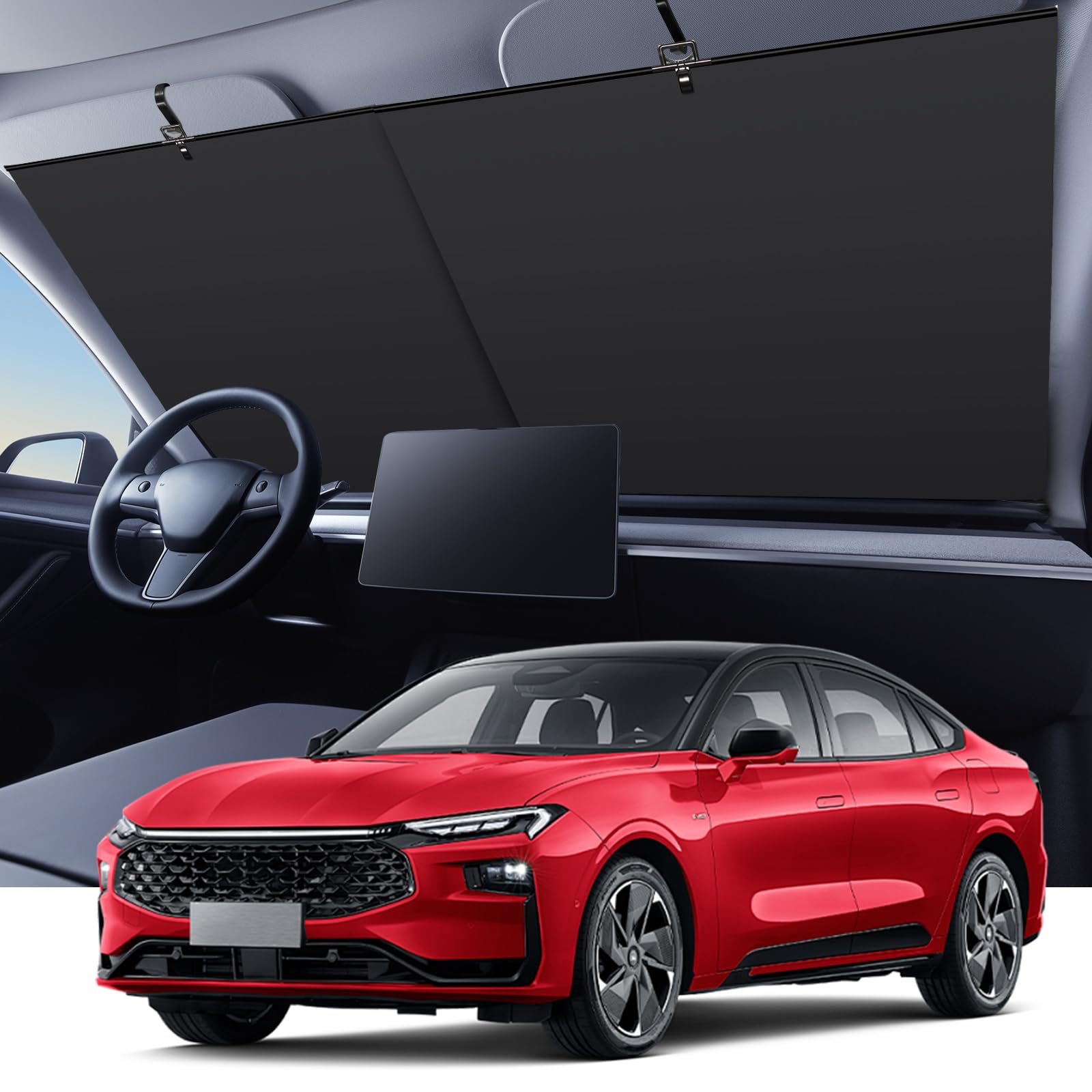 Foxiod Automatic Retractable Car Sunshade