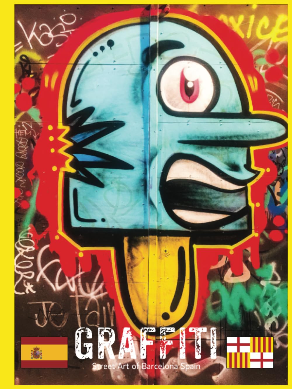 Graffiti de Barcelone l'album déco idéal pour sublimer votre table basse de salon