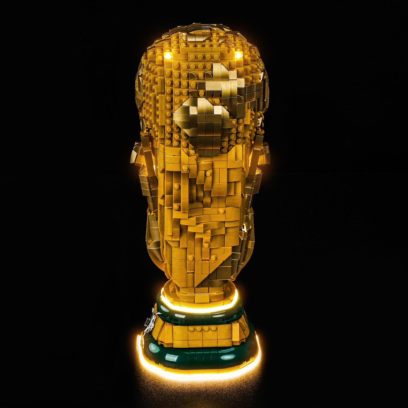 LocoLee Licht Kompatibel mit Lego Offizieller Pokal der FIFA Fußball-Weltmeisterschaft (Kein - Lego-Set) Dekorative Beleuchtung Set Compatible with Lego 43020 FIFA World Cup Official Trophy