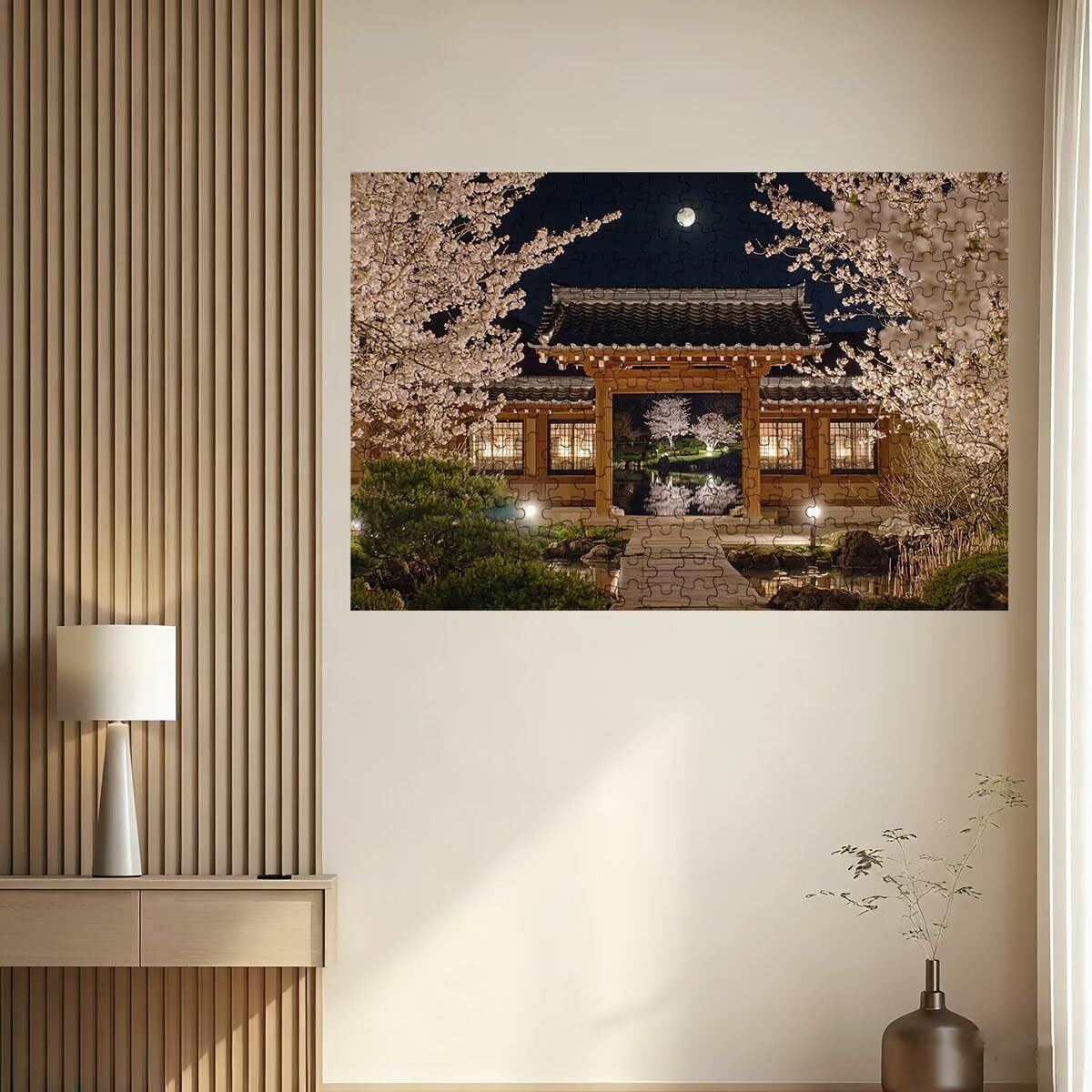 Puzzle 1500 Pezzi Fiore, Puzzle Retrò per Adulti, Puzzles in Legno Intrattenimento Creativo, Divertimento, Puzzles Educativi Classici con Confezione di Alta Qualità Idea Regalo Donna, Decor Casa -2672