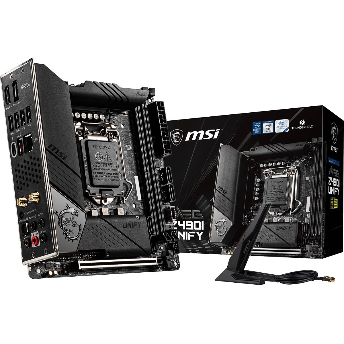 Amazon.com: MSI MEG Z490I Unify Gaming Motherboard (LGA 1200