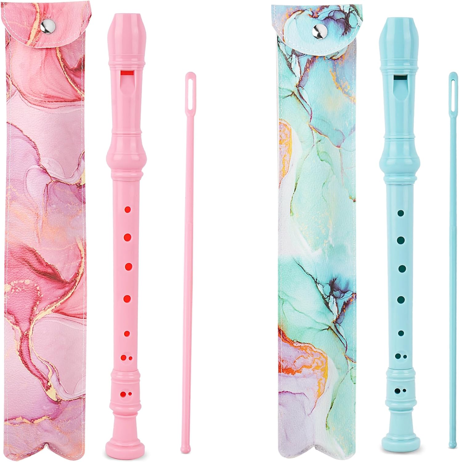 Amazon.com: Jasenna 2 Pack Recorder Instrument for Beginner Adults,8 ...