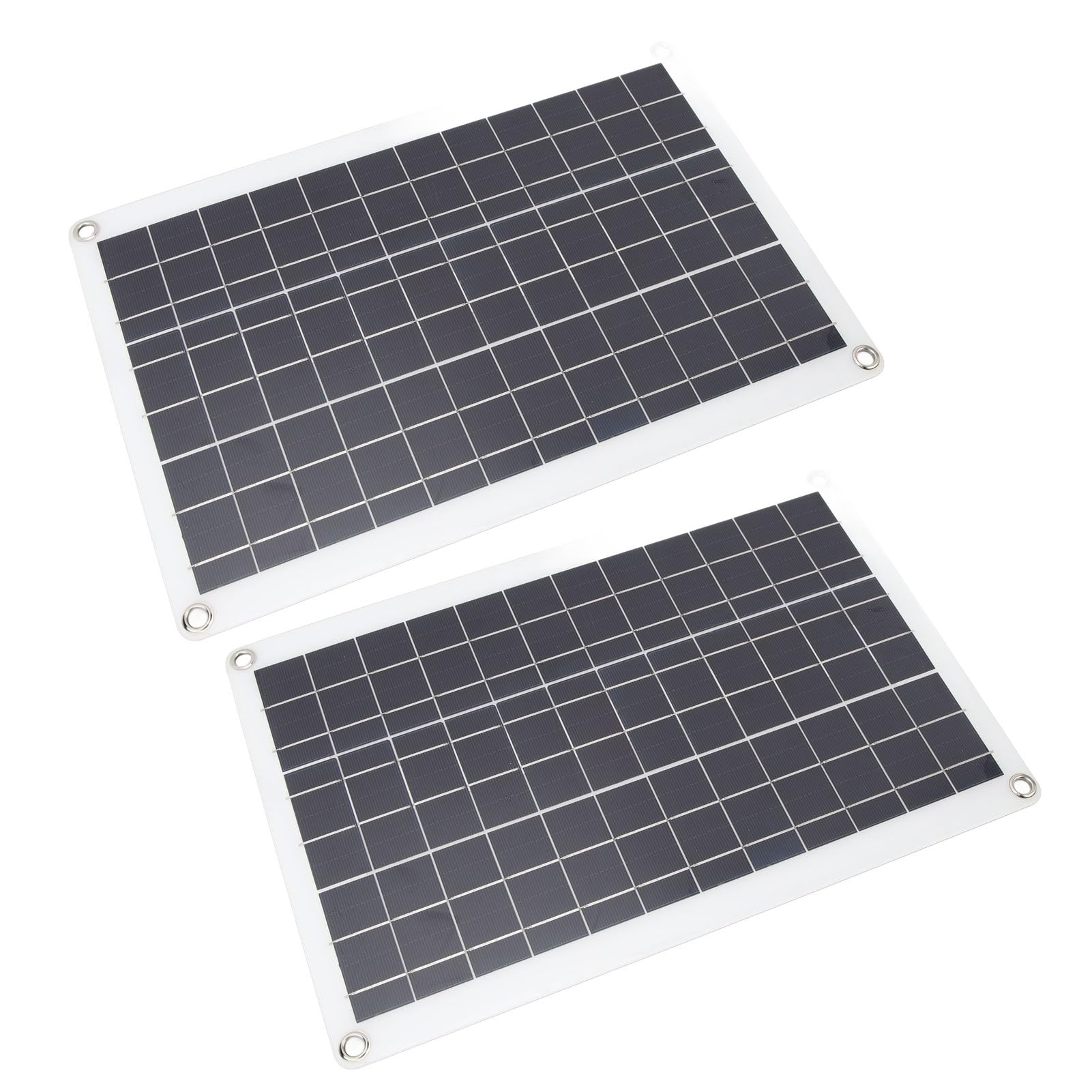 Fafeicy Kit Pannello Solare Policristallino 18W 18V, con Uscita USB Type