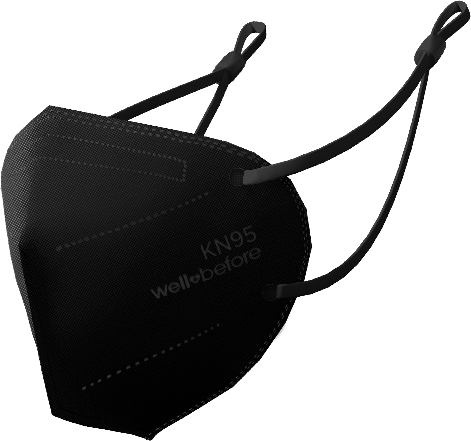 - Well Before KN95 Disposable Face Mask 10 Pack | Individually Wrapped Mask with Adjustable Ear Loop