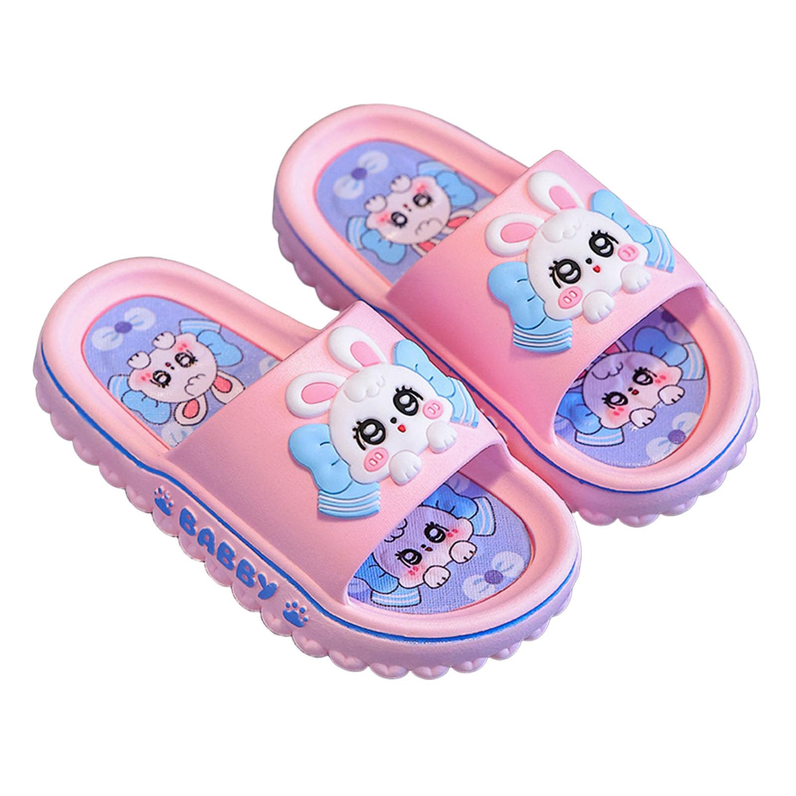 MMRTDJDR Generisch Zapatillas de bebé para niños pequeños, Sandalias Suaves de Verano para Exteriores, Zapatos cómodos y Ligeros para niños y niñas de 3 a 12 años, Zapatillas Transpirables para
