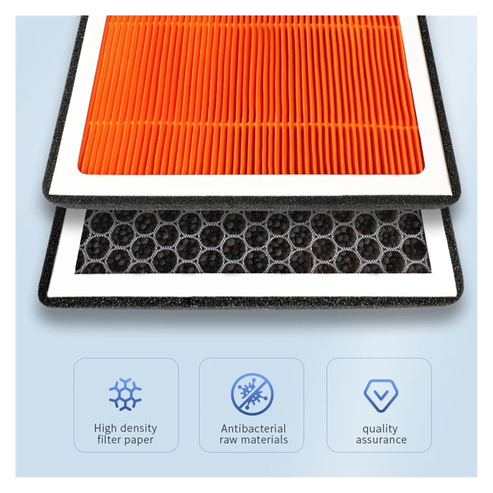 per Hy&undai Tucson Filtro Abitacolo Filtro Aria Condizionamento al Carbonio per Purificare L'aria della Cabina Dell'auto in Carbonio per Autoveicoli Filtris Automobilistici