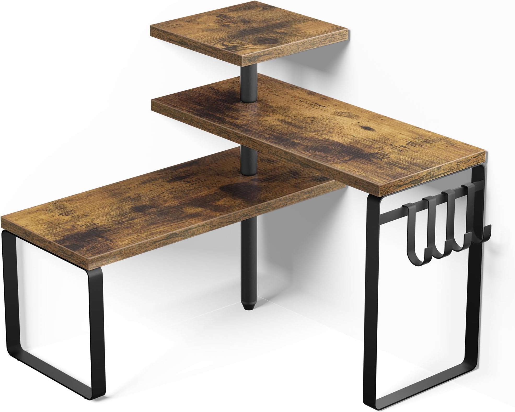 Amazon.com: JayRex Bathroom Organizer Countertop Counter 2 Tier Kitchen ...