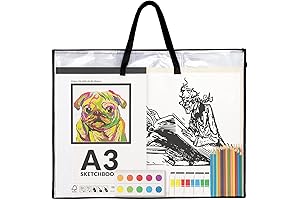 SUNEE 19x25 Art Portfolio Bag: Your Durable Keepsake Portfolio for Artwork and Memories