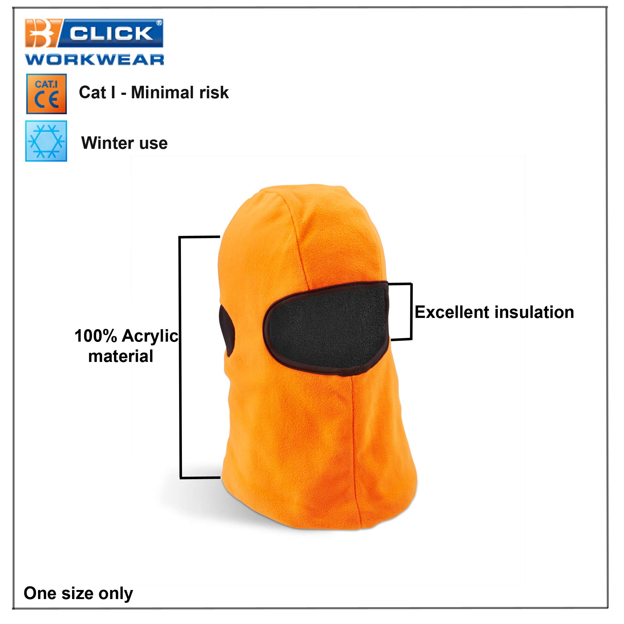 EMERSONGEAR PASSAMONTAGNA IN PILE NERO (EM6631A) | Jolly Softair