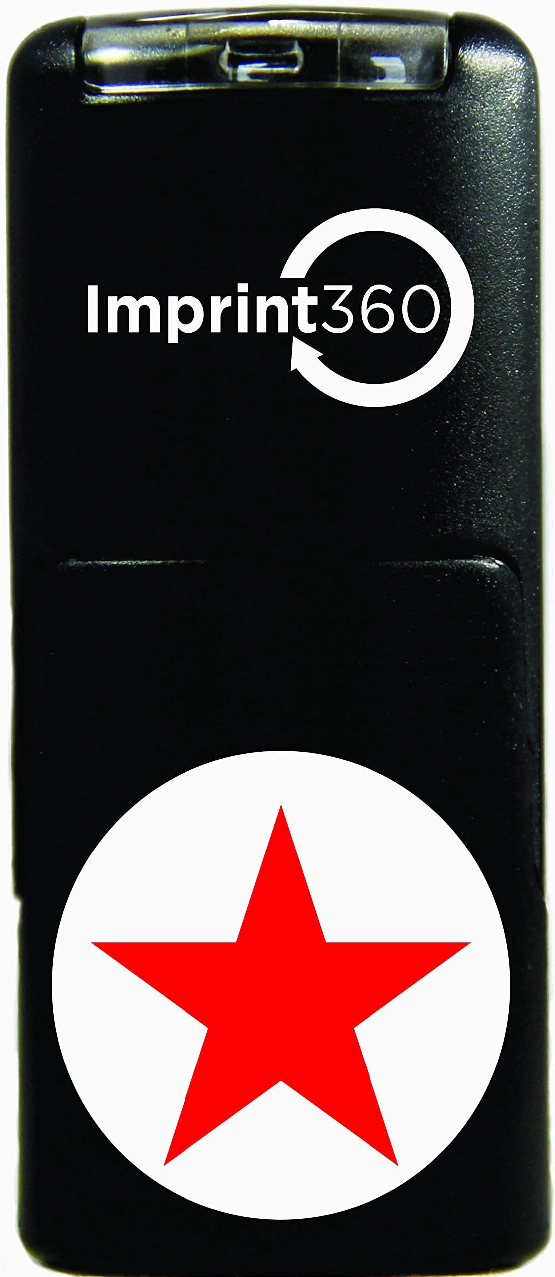Amazon.com: Universal UNV10081 Pre-Inked/Re-Inkable STAR Round Message ...