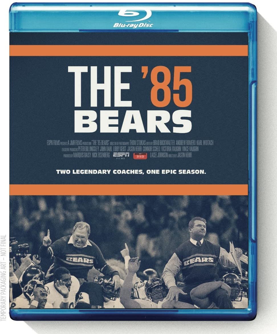 Espn Films 30 for 30 The '85 Bears (Bluray)