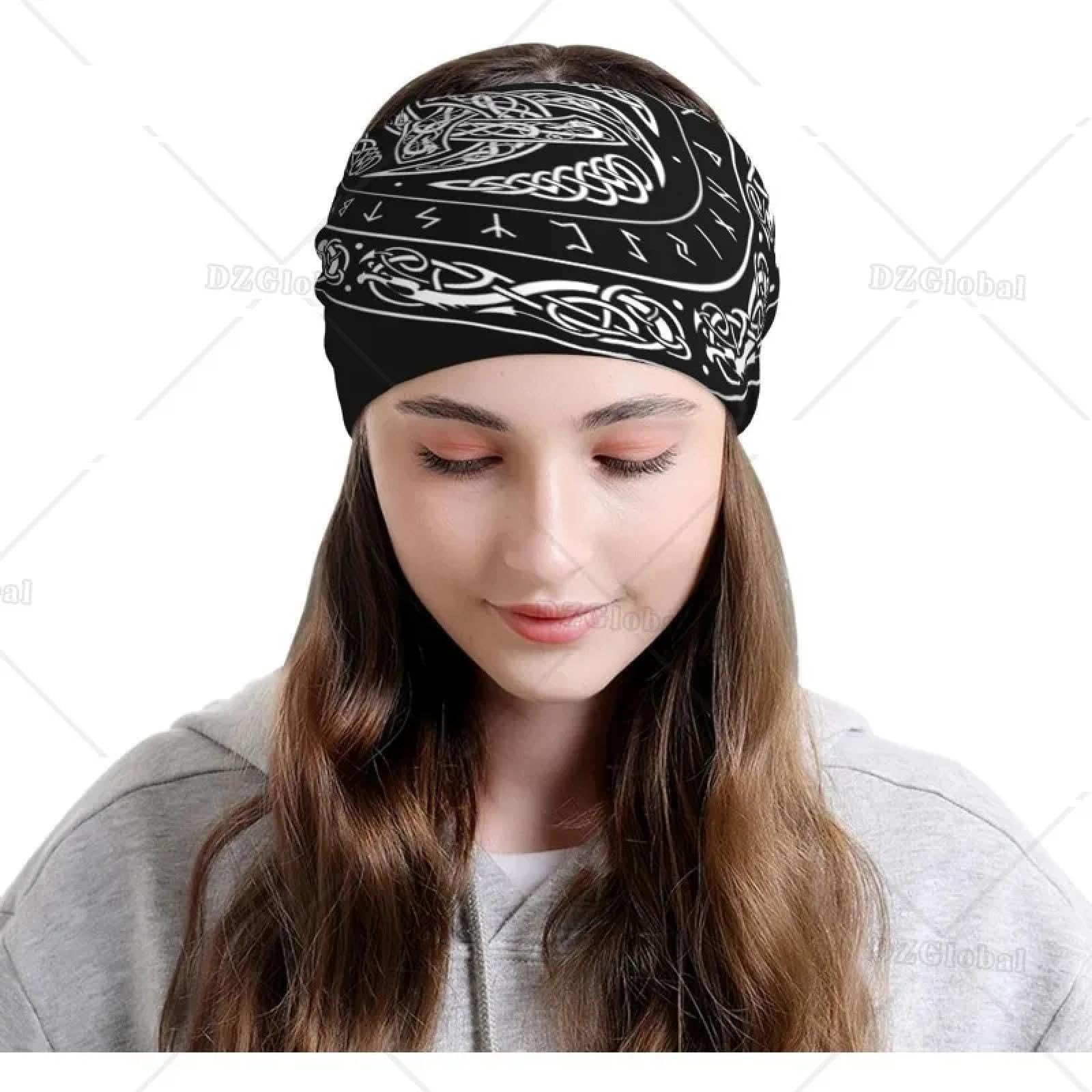 Czapki Czapki Skullies Czapki Beanie Czapka Wikingów Czapka Beana Kapelusz Baggy Beanies Czapka Rozciągliwy Szalik Opaska Na Głowę Hip Hop Sporty Na Świeżym Powietrzu, Jak na zdjęciu, rozmiar