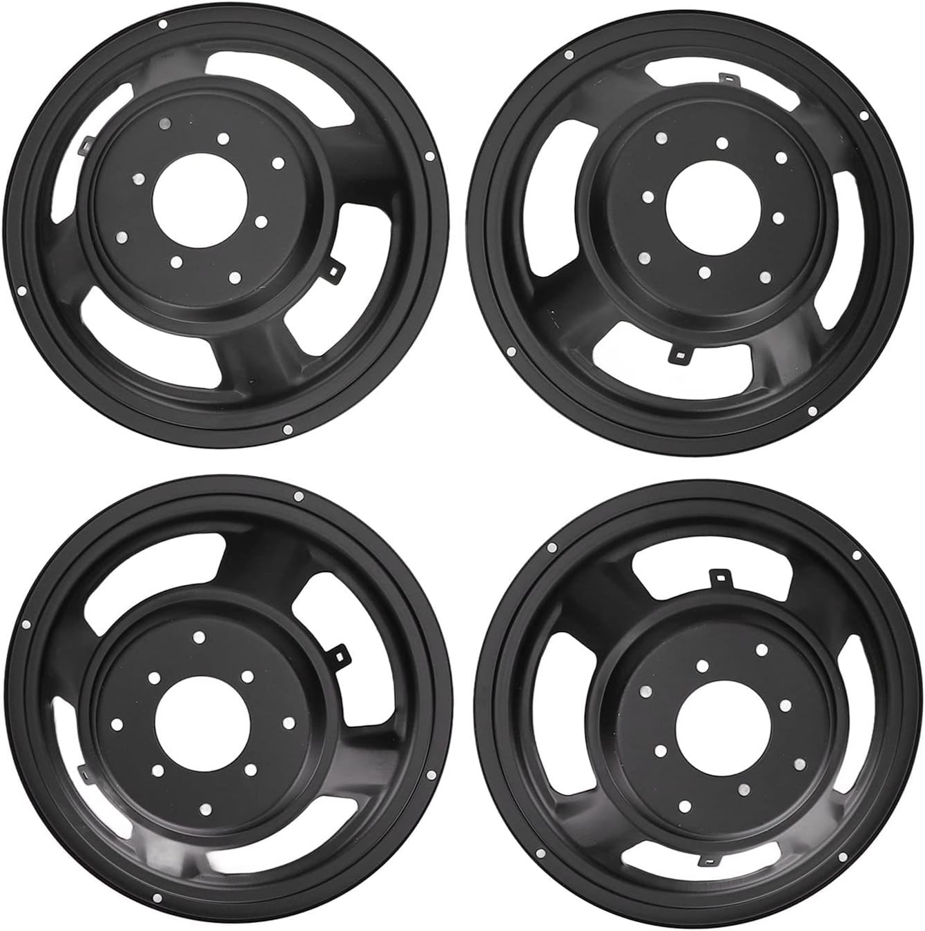 Vikye Audio Speaker, 4 Pieces Replacement 8 Inch Reverse Subwoofer Basin Stand, Professional Universal Speaker Basin Holder Suitable for Subwoofer Speakers
