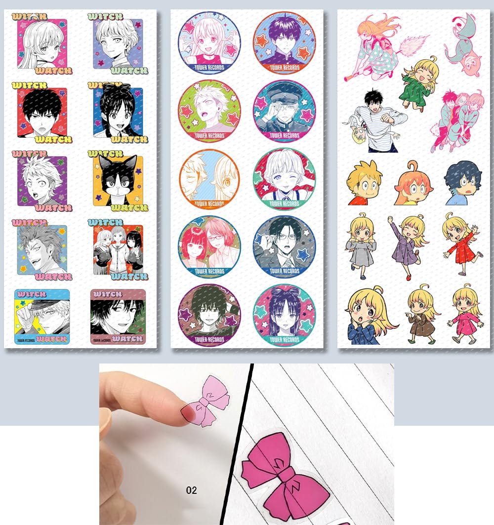 Amazon.co.jp: [YAYANA]ウィッチウォッチ ステッカーアニメ