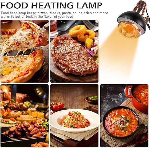 Miniatura 7 de DUEBEL Calentador de alimentoslámpara de calor de alimentos, solución perfecta para bufé y catering para mantener los alimentos calientes, ideal