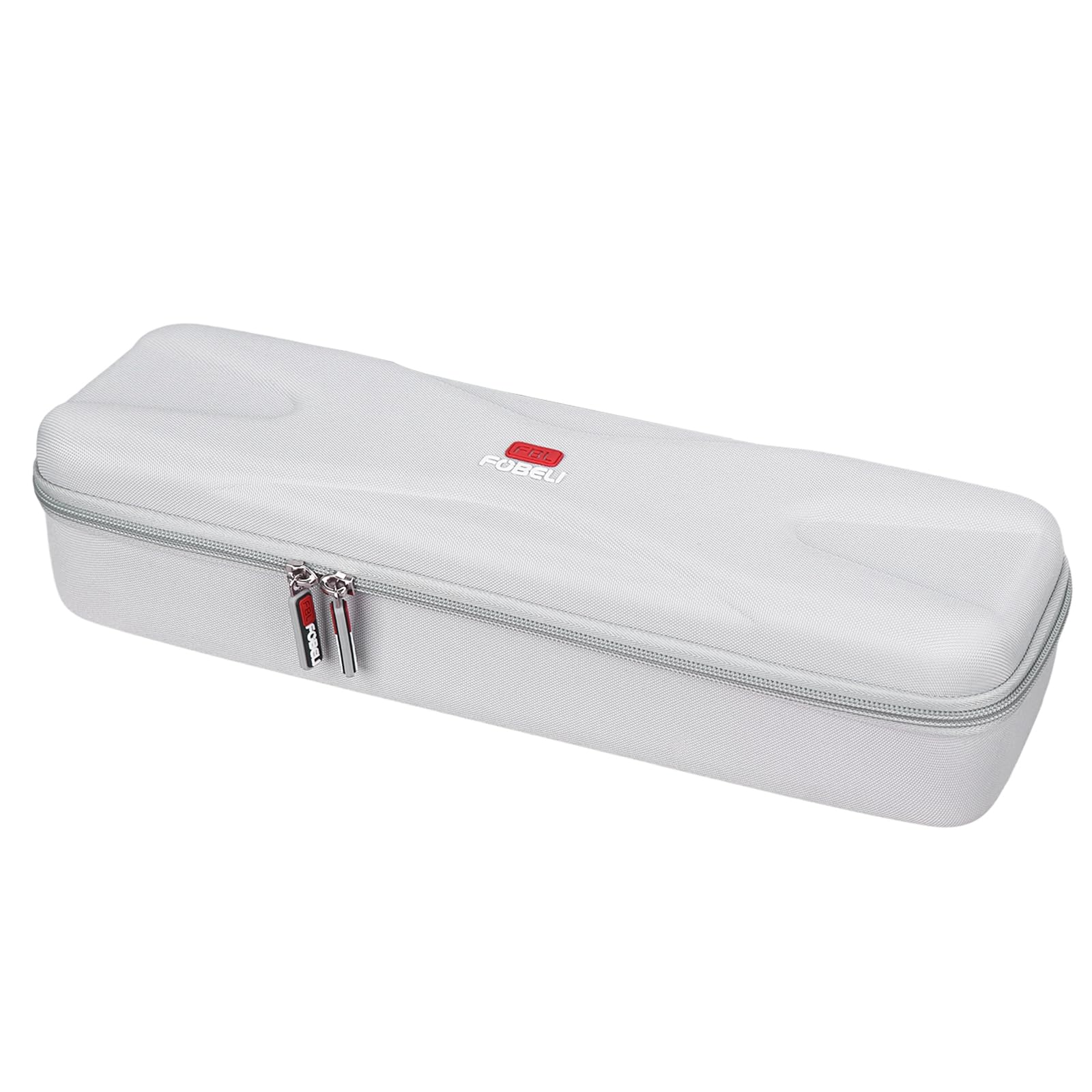 FBLFOBELI Étui de transport rigide pour scanner de bureau compact sans fil Brother ADS-1250W / ADS-1700W / ADS-1800W / ADS-1200 / ADS-1300 - Sac de rangement de protection (étui uniquement) (gris)