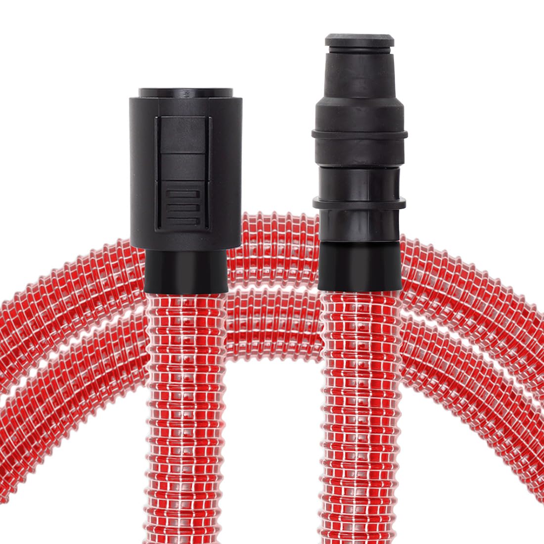 PRIMEBAG Gewebeschlauch 6m Rot passend für Kärcher WD1 WD2 WD3 WD4 WD5 WD6