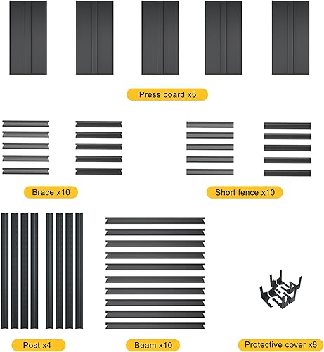 Miniatura 8 de Estantes de almacenamiento de 5 niveles, estantería de metal resistente, unidades ajustables y estante de almacenamiento, estante de cocina y