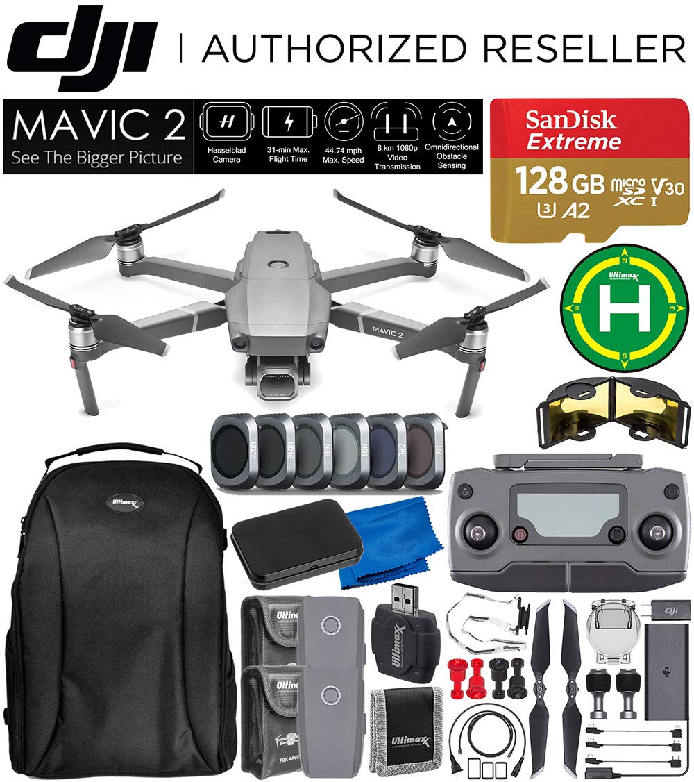 dji mavic 2 pro drone quadcopter with hasselblad camera