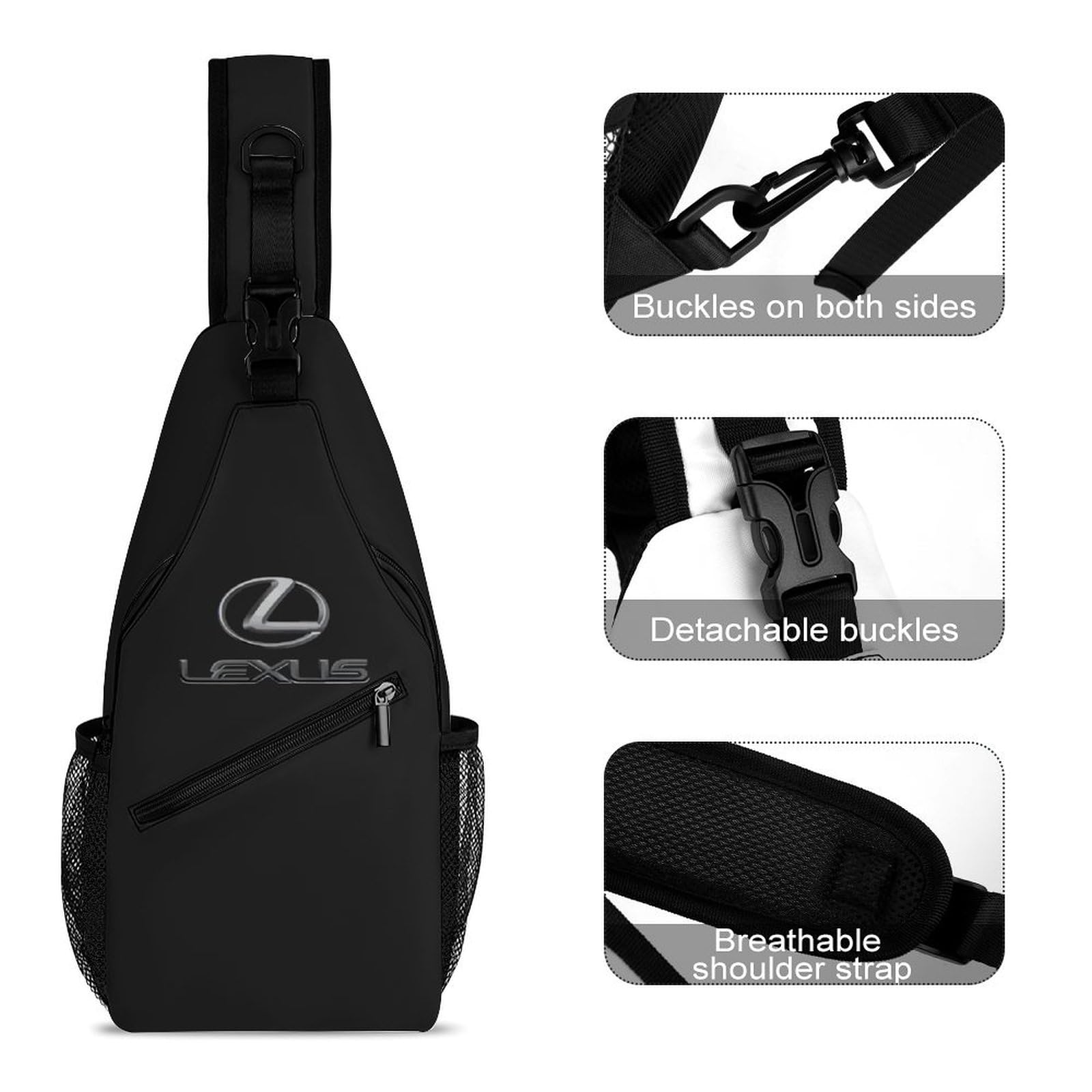 LEXUS レクサス ビジネスバッグ　レザーバッグ　肩掛けショルダーバッグ　黒 LEXUS レクサス ビジネスバッグ レザーバッグ 肩掛けショルダー