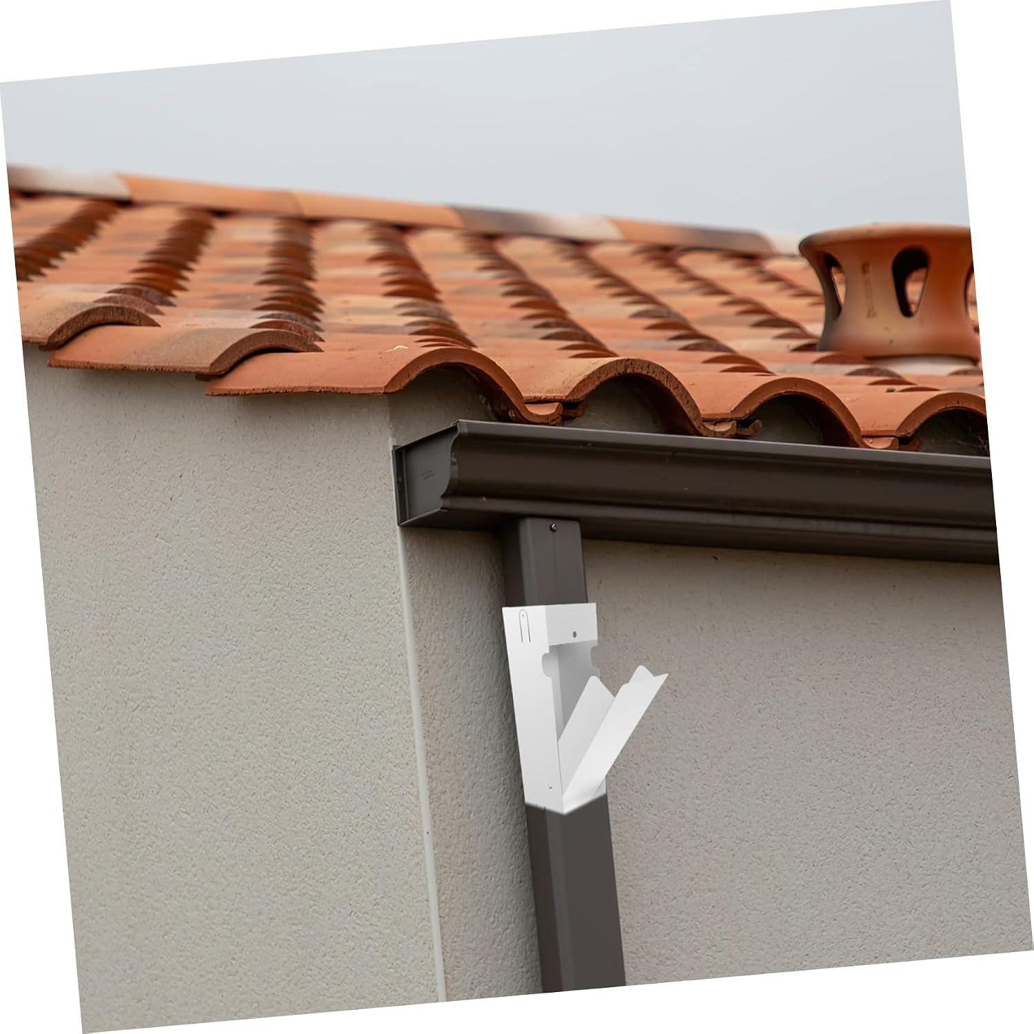 Rain Foldable Downspout Diverter Recycle Water Reuse for Garden 2x3 Inches Standard Downspout System