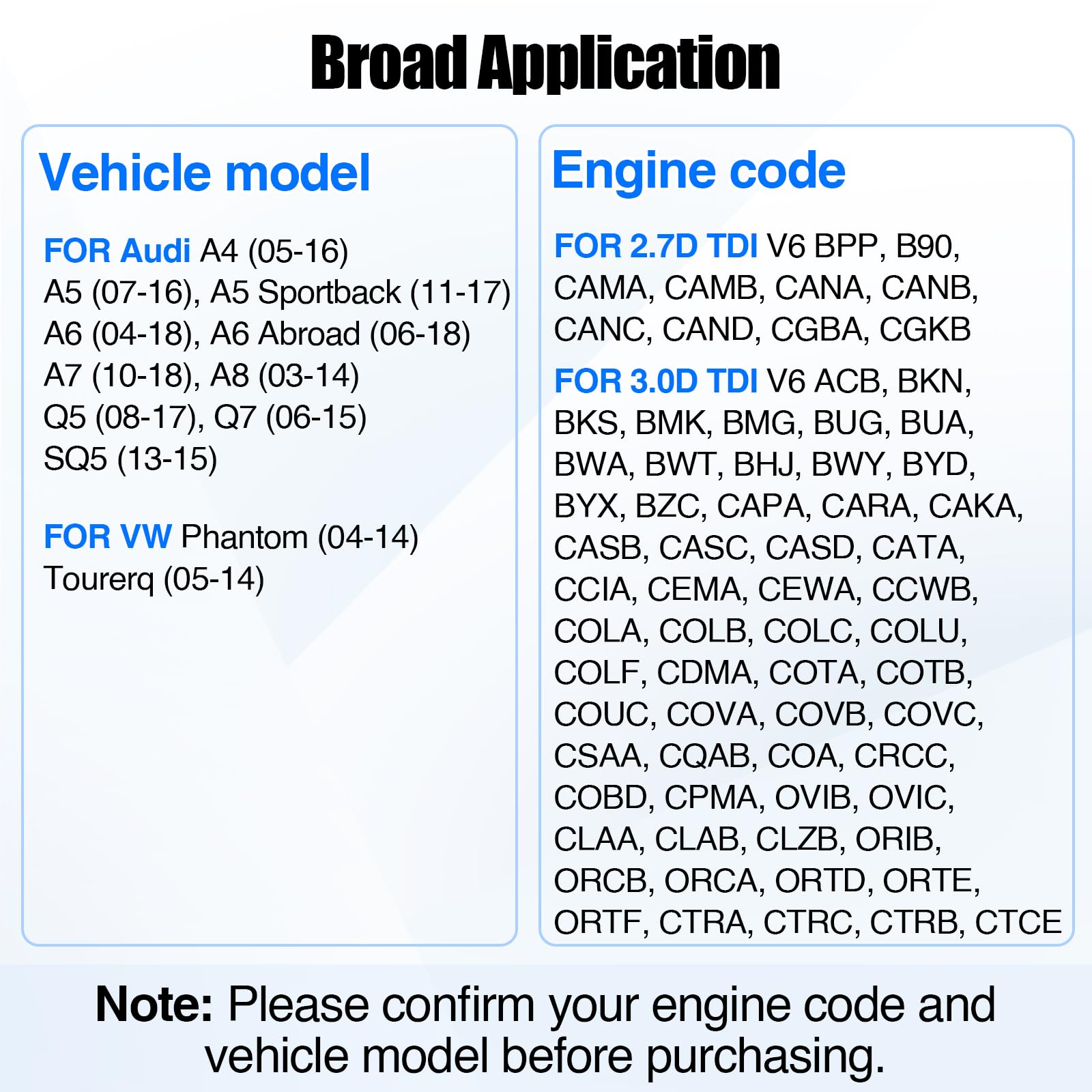 Kit d'outils de réglage du moteur VW - Qualité supérieure, durable