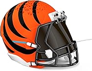 Paquete Echo Dot de la NFL: incluye Echo Dot | Soporte para casco de la NFL de color carbón y edición limitada | Cincinnati Bengals