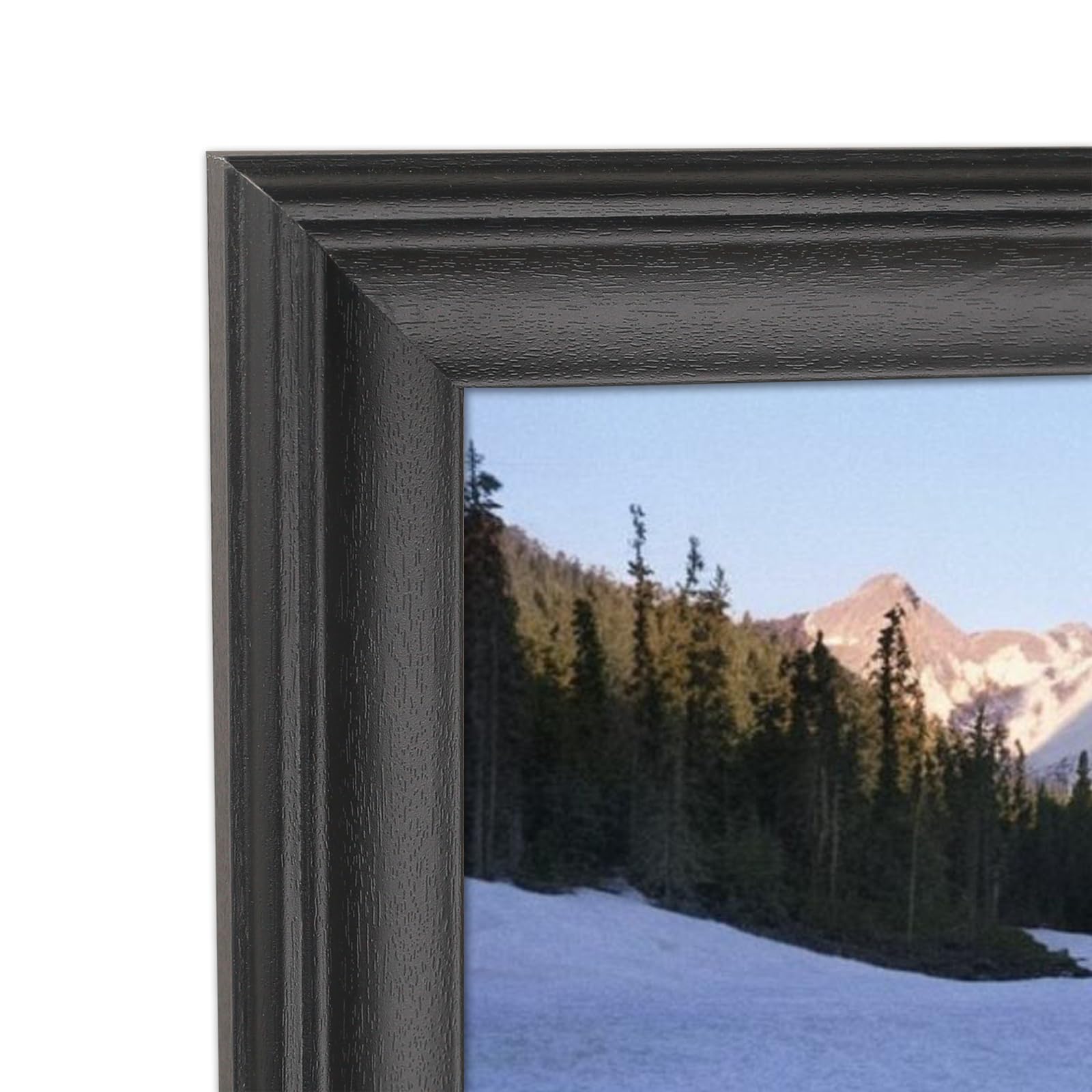 Photo 1 of 14x30 Panoramic Photo Frame Black Solid Wood Picture Frame 14x30 inch Painting Frame Poster Frame(S23B1430)