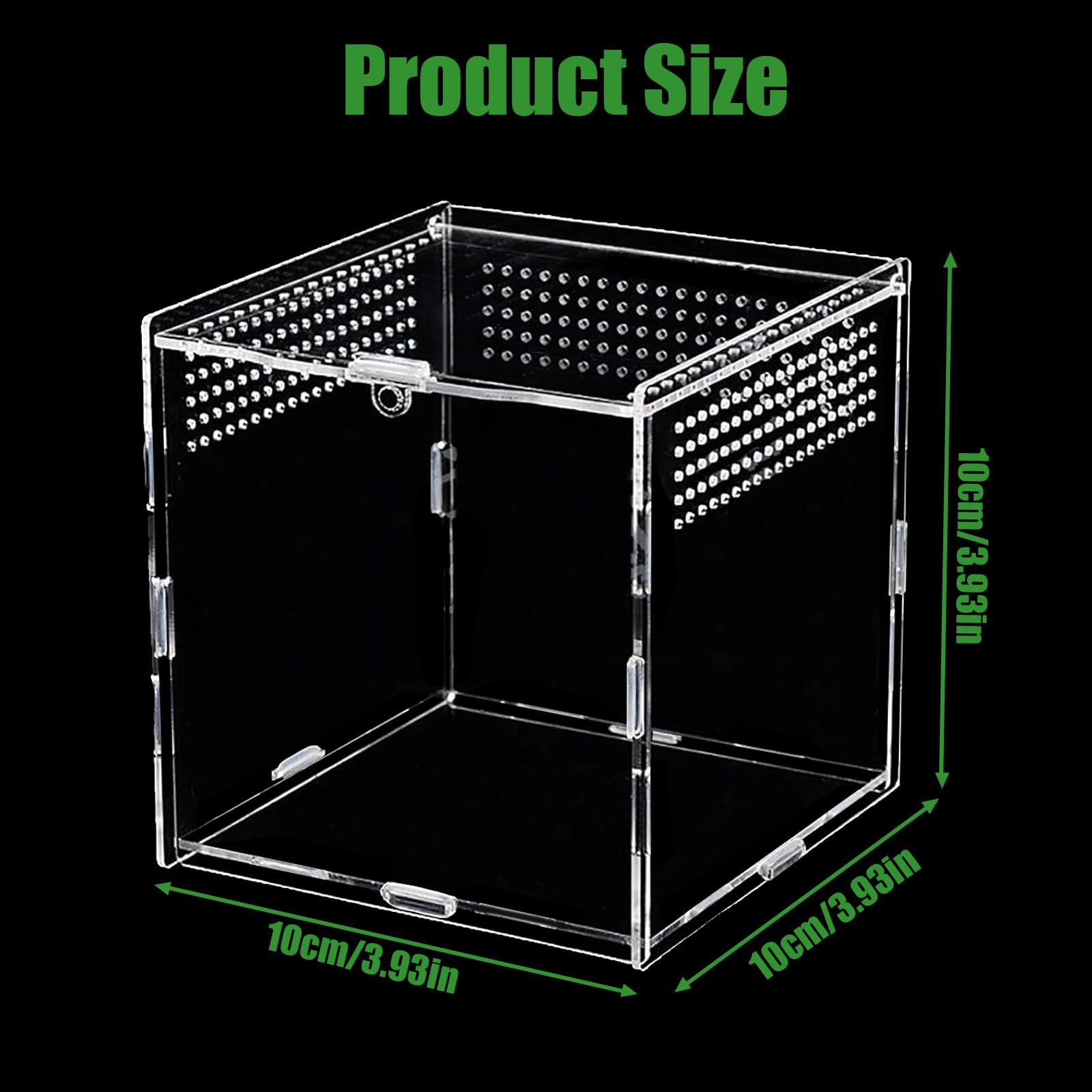 Acrylglas Terrarium Für Springspinnen,Acryl Reptil Produktbild-Vorschau 8