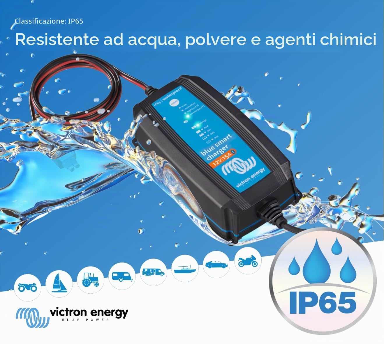 Victron BlueSmart 4A 12V Caricabatterie IP65
