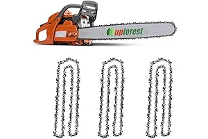 Husqvarna & Various Models Compatible 14" 3-Pack Chainsaw Chain (.050" 3/8" LP 52 Drive Links)