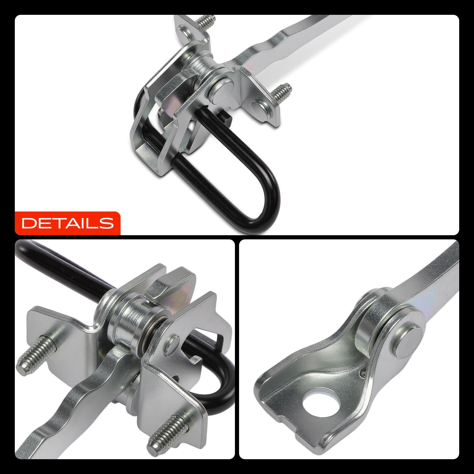 Frankberg Cinghia di Arresto della Cerniera Porta Anteriore sinistro Destro Compatibile con 500 312 500C/595C/695C 500 C 312 500/595/695 Replace# 51782989