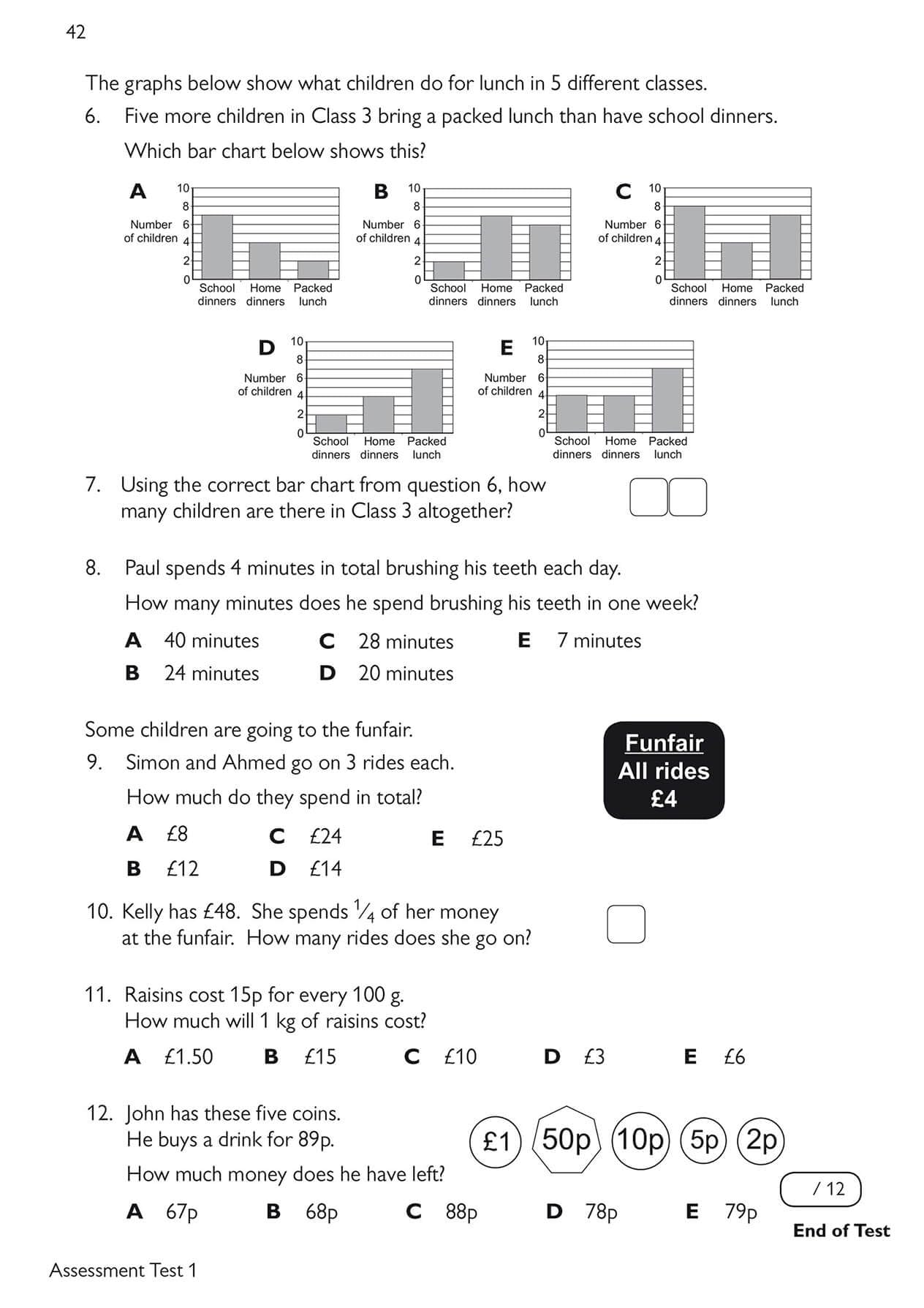 New 11+ CEM Maths Practice Book & Assessment Tests - Ages 7-8 (with Online Edition) (CGP 11+ CEM) - Image 11
