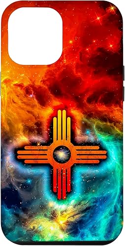 iPhone 12 Pro Max Zia Sun Zia Pueblo Nuevo México Nativos Americanos Sagrado Símbolo Caso