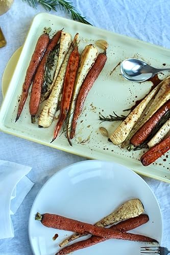 Miniatura 4 de Larder & Vine Juego de utensilios para hornear, sin PFASPFOAPTFE, acero aluminizado resistente con acabado de cerámica, incluye sartenes, molde para